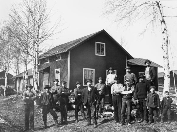 Frosts knivfabrik i 1904 bild från foto sv