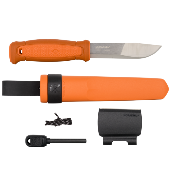 13913 Kansbol med Survival Kit S Burnt Orange kniv slida kit p03