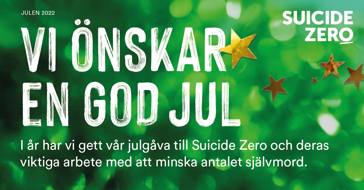Morakniv ger julgåva till Suicide Zero och Röda Korset