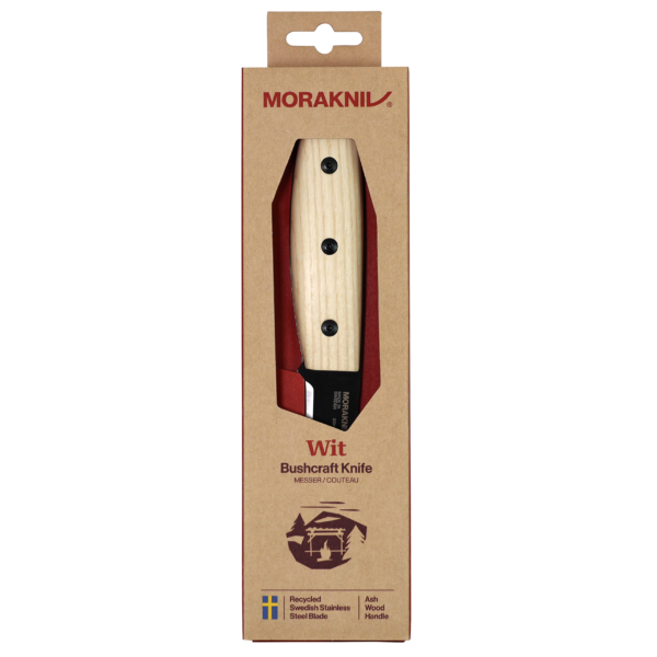 14084 Wit BlackBlade S Ash Wood knife