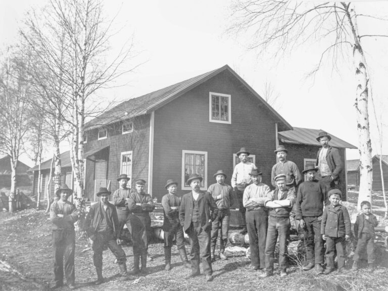 Frosts knivfabrik i 1904 bild fran foto sv
